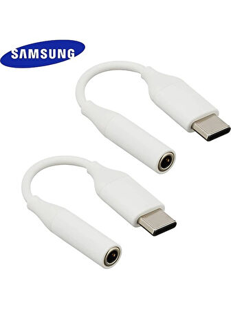 Samsung Tip C 3.5mm Kulaklık Jakı Adaptörü USB C Samsung S22 S21 S20 Not 20 Ultra 10 Artı Fe Için 3,5 mm Aux Ses Dönüştürücü