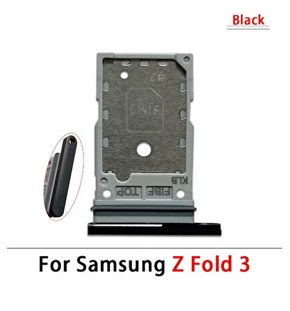 Samsung Z Fold 3 Sim Aparatı Sim Tray
