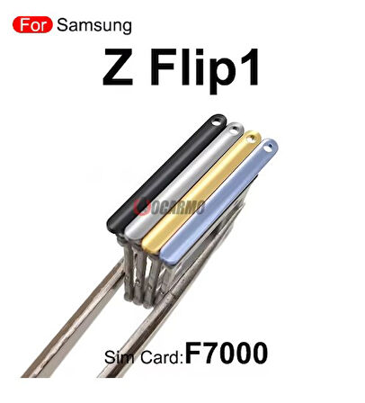Samsung Z Flip 1 Sim Aparatı Sim tray