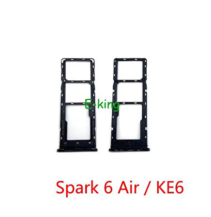 Tecno Spark 6 Air Sim Aparatı Sim tray