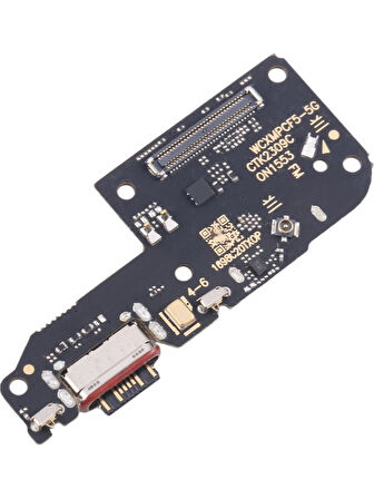 Xiaomi Uyumlu Poco F5 Şarj Soketli Mikrofon Bordu 23049PCD8G, 23049PCD8I