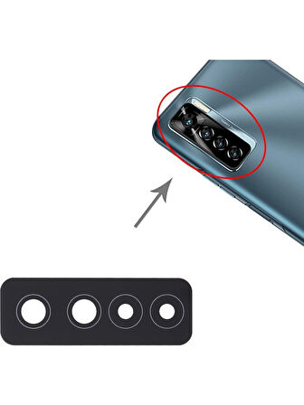 Tecno Uyumlu Camon 17 Pro Kamera Lensi Cam Cg8, CG8H