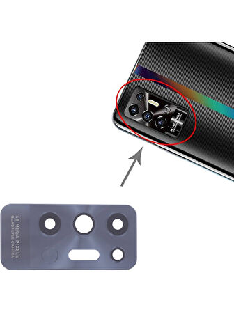 Tecno Uyumlu Pova 2 Kamera Lensi Cam Le7, LE7N
