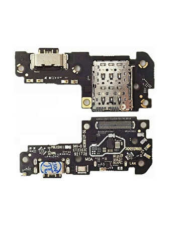 Xiaomi Redmi Note 12 Pro Uyumlu Şarj Soketli Mikrofon Bordu 22101316C 22101316I 23013RK75C 22101316G