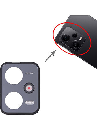 Xiaomi Redmi Note 12 Pro Uyumlu Kamera Lensi Cam Full 22101316C, 22101316I 23013RK75C 22101316G