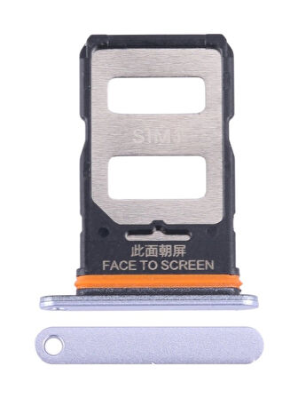 Xiaomi Uyumlu Redmi Note 13 Pro 5g Sim Kart Tepsisi 2312DRA50C, 2312CRAD3C, 2312DRA50G, 2312DRA50I Siyah