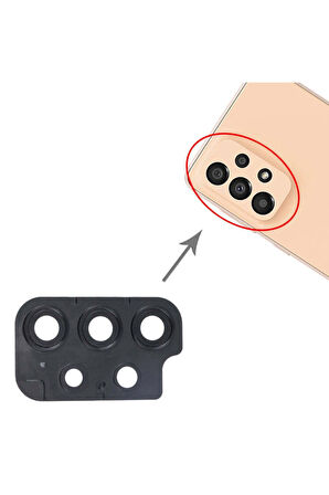 Samsung Uyumlu Galaxy A33 5G Kamera Lensi Cam Full SM-A336E