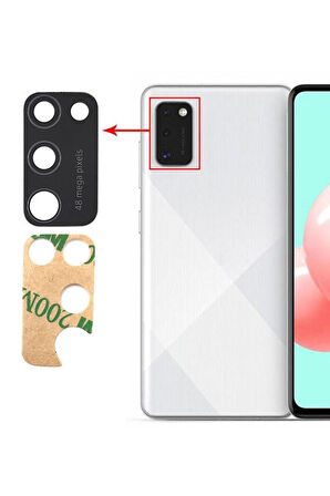 Samsung Galaxy A41 Uyumlu Kamera Lensi Cam SM-A415F
