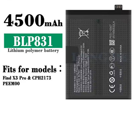 OPPO FIND X3 X3 PRO pil BLP831