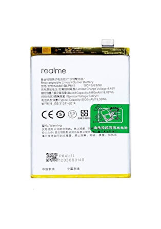 Oppo Realme Q3 5g - Blp841 - Batarya Pil Batarya