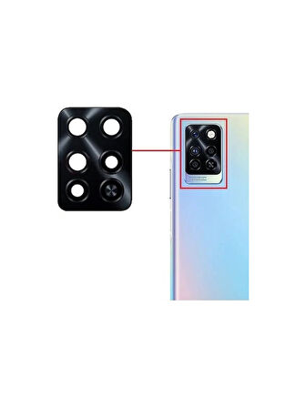 Infinix Note 10 Pro Arka Kamera Lensi