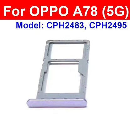 Oppo A78 g Sim tepsisi Sim aparatı