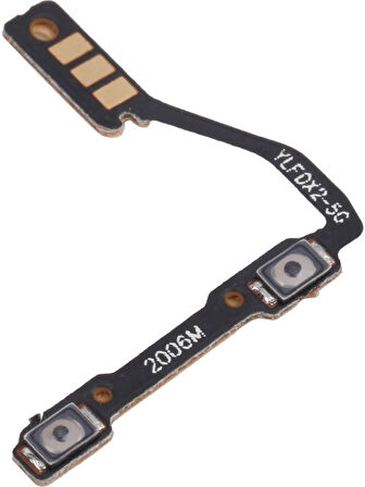 Oppo Find X2 CPH2023 PDEM10 Için Ses Düğmesi Yan Ses Tuşu Flex Kablo