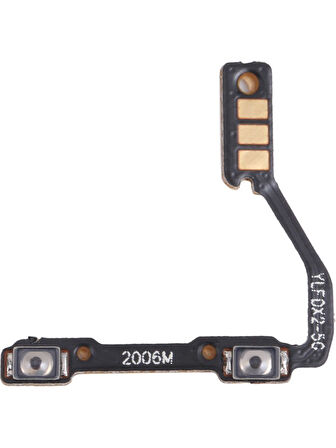 Oppo Find X2 CPH2023 PDEM10 Için Ses Düğmesi Yan Ses Tuşu Flex Kablo