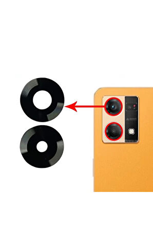 Oppo Uyumlu Reno 7 4G Kamera Lensi Cam CPH2363