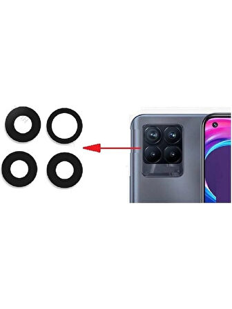 Realme 8i İle Uyumlu Kamera Camı