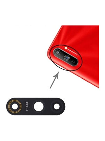 Realme C3 Uyumlu Kamera Lensi Cam RMX2027, RMX2020, RMX2021