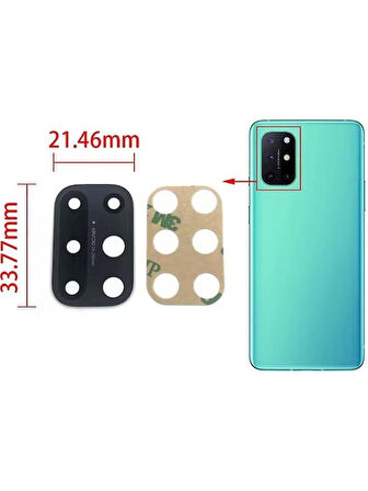 One Plus 8t Ile Uyumlu Kamera Camı KB2000 KB2001 KB2003