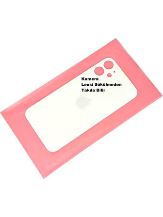 Iphone 12 Mini Arka Pil Batarya Kapağı (Cam)