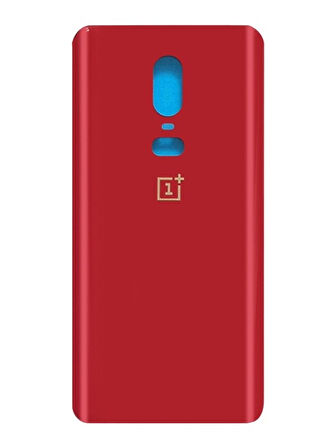 Oneplus 6 Uyumlu Arka Pil Batarya Kapağı Cam A6000 A6003