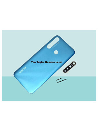 Oppo Realme 5i Uyumlu Full Kasa Arka Kapak Batarya Kapağı