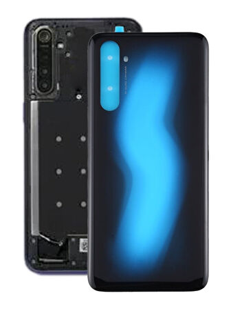 Realme 6 Pro Uyumlu Arka Pil Batarya Kapağı Cam RMX2061 RMX2063