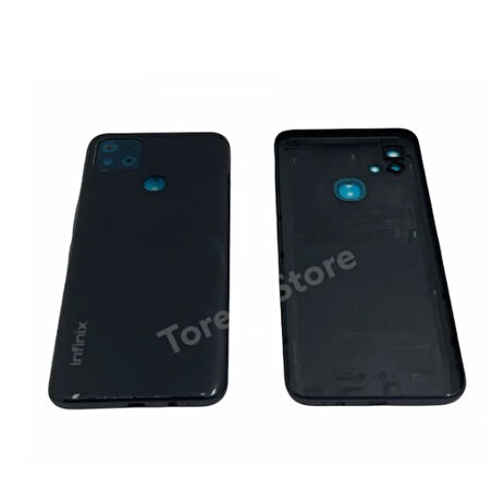 Infinix Hot 10İ Arka Pil Kapağı Siyah X658C X659C