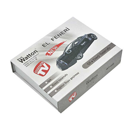 GT100 LED ŞARJLI KAFA LAMBASI WATTON WT-628