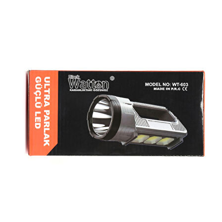 Güçlü Profesyonel Tüfek Feneri Watton Wt-147