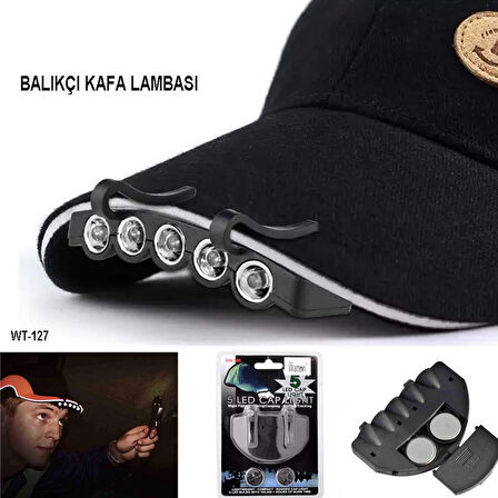 Şapkaya Takılan Lamba Watton Wt-127
