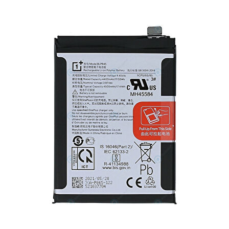 Oneplus Nord Ce 5g Pil Batarya Blp845