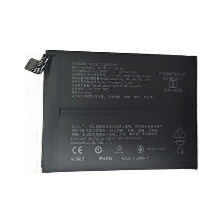 Oppo Find X5 Pil Batarya Pffm10 Blp891