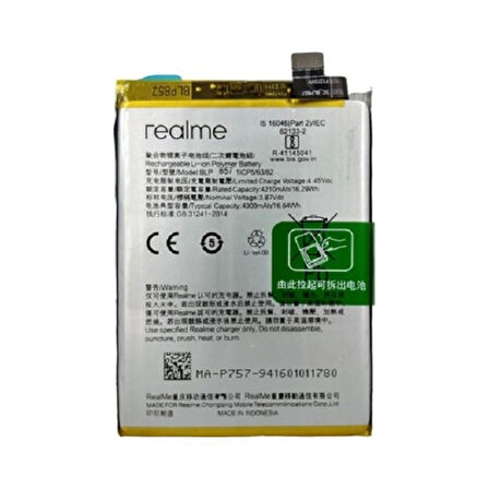 Realme Q3 Pro Pil Batarya Blp857