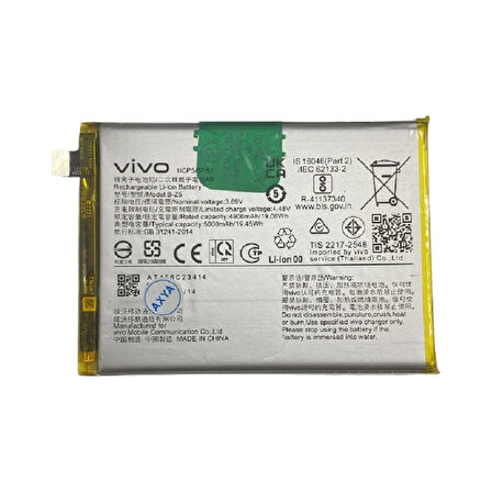 Vivo Y36 / Y27 Pil Batarya B-z5 5000 Mah