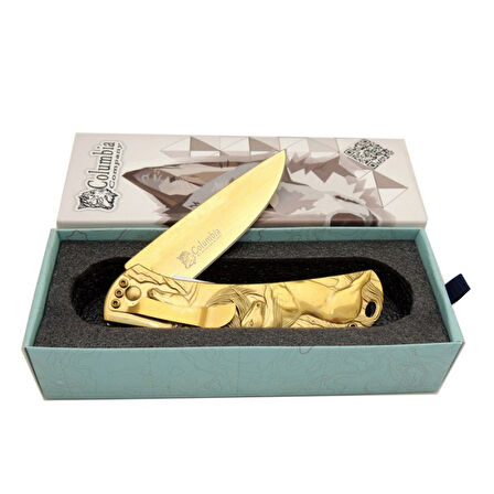 Columbia Atlı Çakı Gold