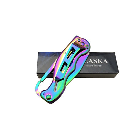 Alaska Kilitli Çakı Gökkuşağı Marka:Alaska Ürün Kodu: SDR-11X 15,5 CM