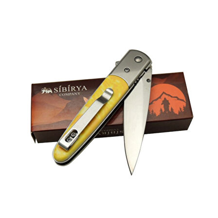 Sibirya Cep Çakısı Bal Marka:Sibirya Ürün Kodu: S-2086D 20 CM