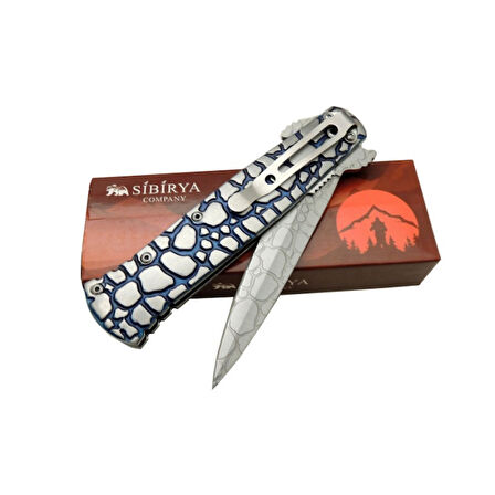 Sibirya Cobra Çakı Blue Marka:Sibirya Ürün Kodu: S-2075L 21,5 CM