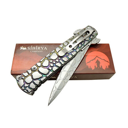 Sibirya Cobra Çakı Rainbow Marka:Sibirya Ürün Kodu: S-2075X 21,5 CM
