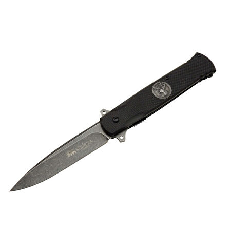 Sibirya Geyikli Çakı Siyah Marka:Sibirya Ürün Kodu: S-2197-A 21,5 CM