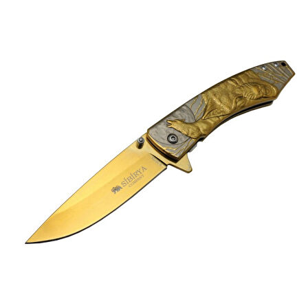Sibirya Kurt Çakı Eskitme Marka:Sibirya Ürün Kodu: S-2072B 21 CM