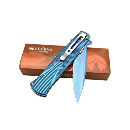 Sibirya Pullu Çakı Blue Marka:Sibirya Ürün Kodu: S-2096L 21,5 CM