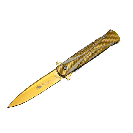 Sibirya Pullu Çakı Gold Marka:Sibirya Ürün Kodu: S-2096-A 21,5 CM