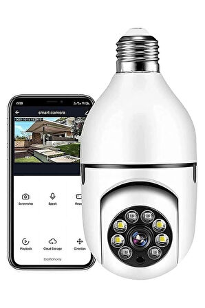 O- Kam Wifi Kontrollü Hd Çözünürlük Çift Işıklı Hareket Sensörlü Ip Kamera Blm-07