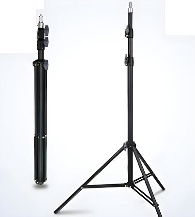 MF-3308 Profesyonel Tripod – 105 cm Ayarlanabilir Yükseklik, 360° Döner 3-Way Başlık, Hafif & Taşınabilir, Telefon ve Kamera Uyumlu,