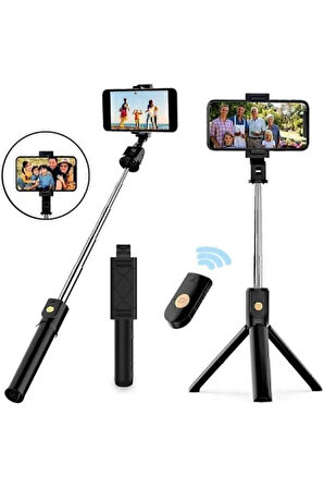 Üst Kalite Hobistan K07 Selfi Kumandalı Bluetooth Selfie