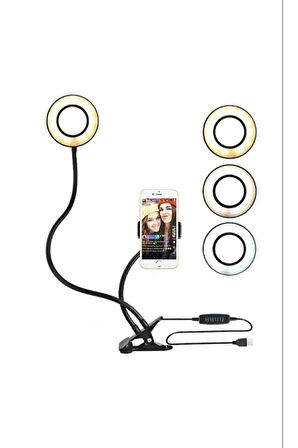 210 cm Yükseklikte Profesyonel Selfie Işığı – 3 Modlu Tripod ile Yaratıcı Çekimlere Hazır