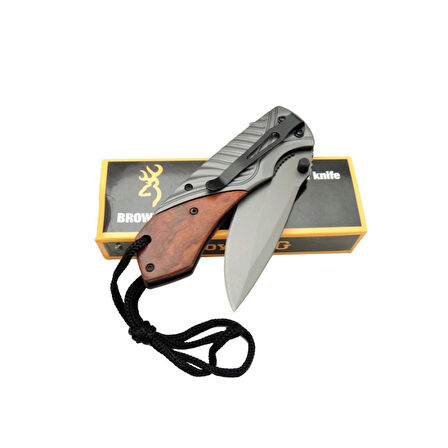 Browning Çakı Ahşap İpli Ürün Kodu: FA76A 21 CM