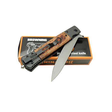 Browning Damalı Çakı Marka:M&Y Ürün Kodu: HC02 22 CM