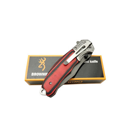 Browning Renkli Çakı Ürün Kodu: FA70 21,5 CM